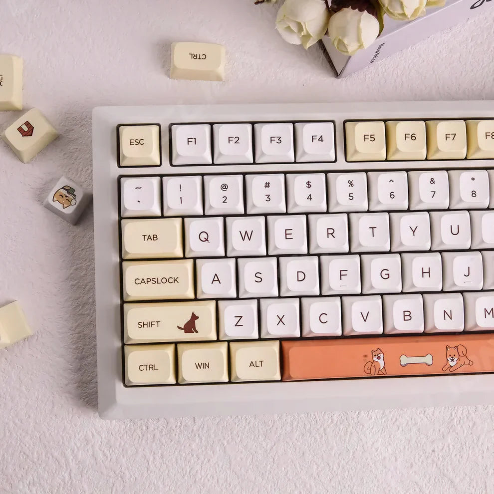 Shiba Inu XDA PBT Keycaps