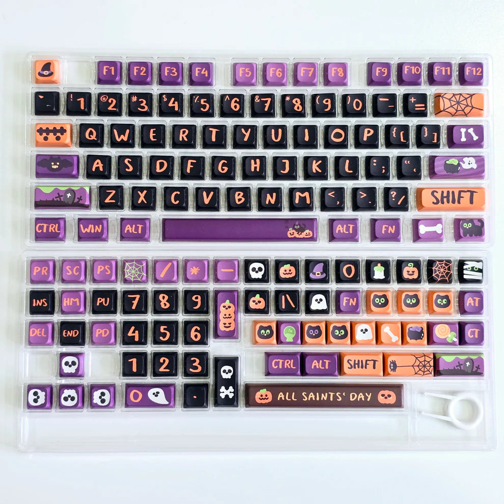 Halloween XDA Pbt Keycaps