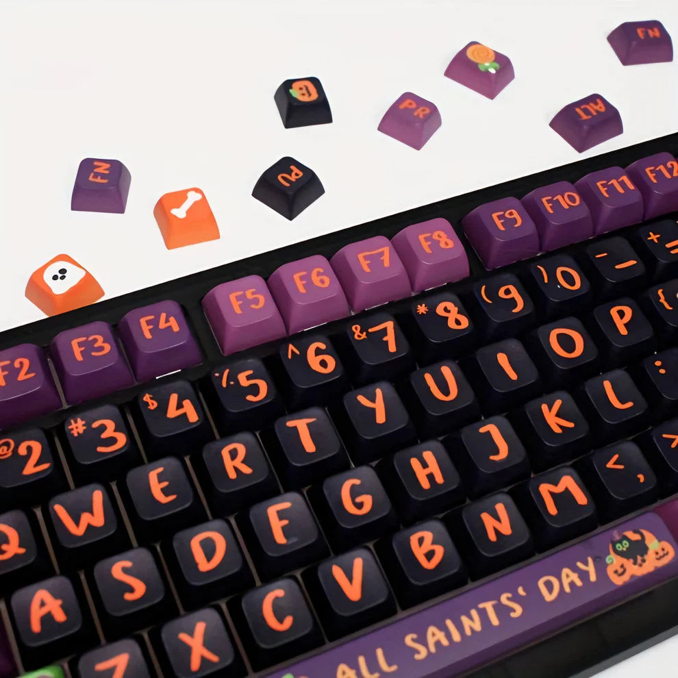 Halloween XDA Pbt Keycaps