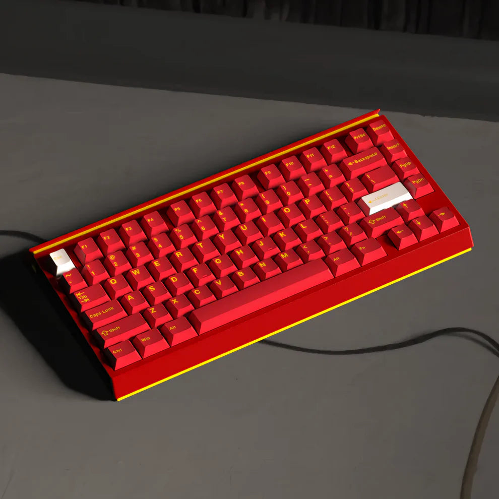 Classic Red Quality Cherry Doubleshot PBT Keycaps