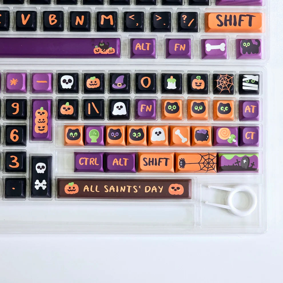 Halloween XDA Pbt Keycaps