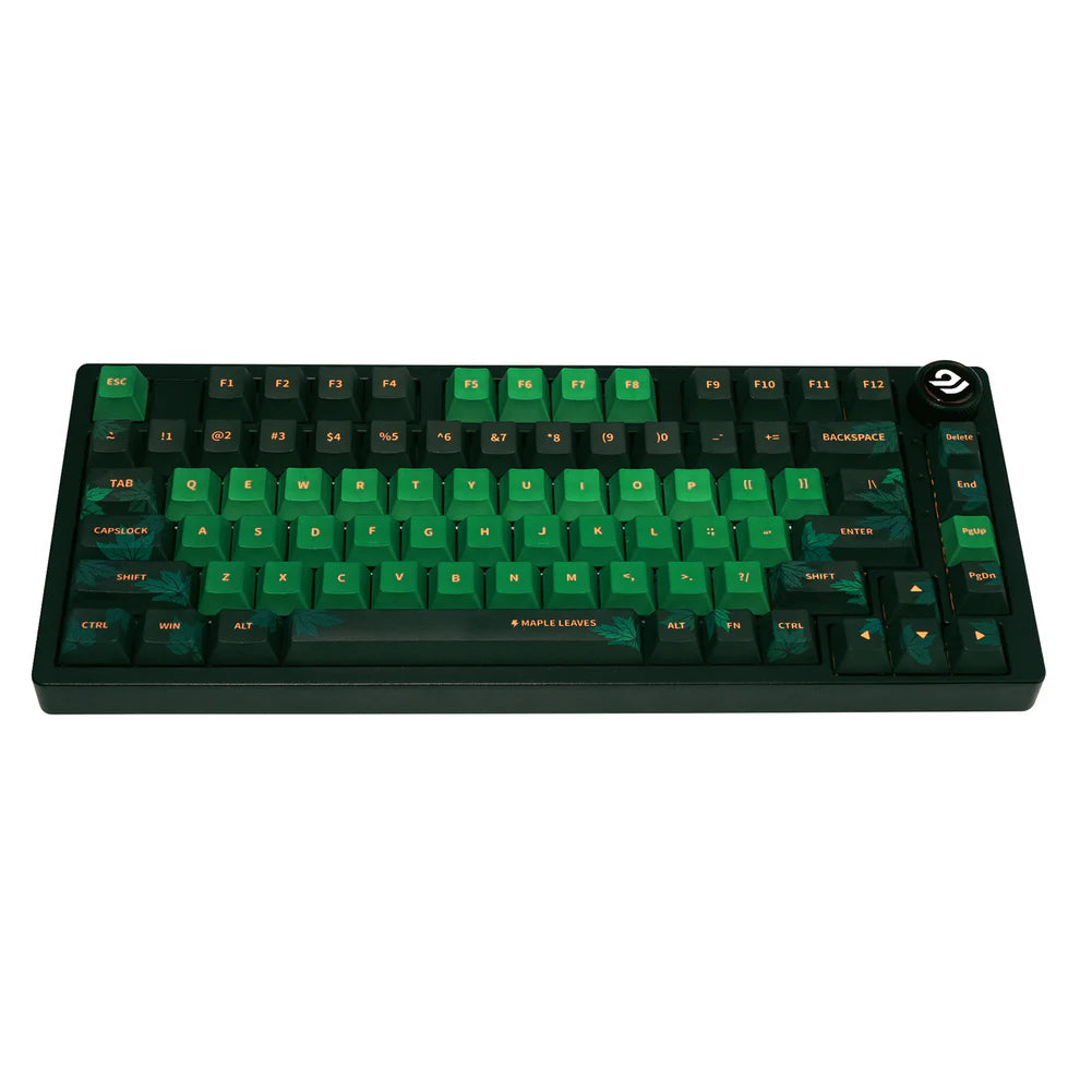 Maple Leaves Cherry PBT Keycaps