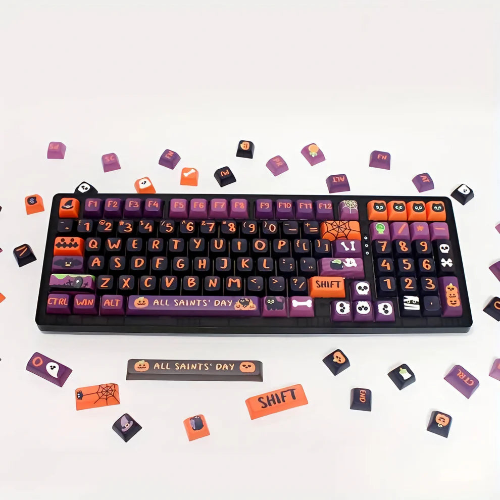 Halloween XDA Pbt Keycaps