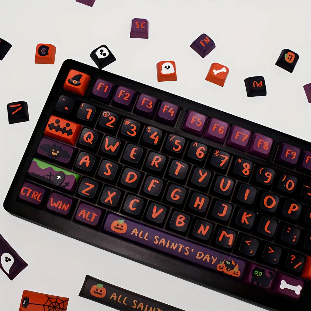 Halloween XDA Pbt Keycaps