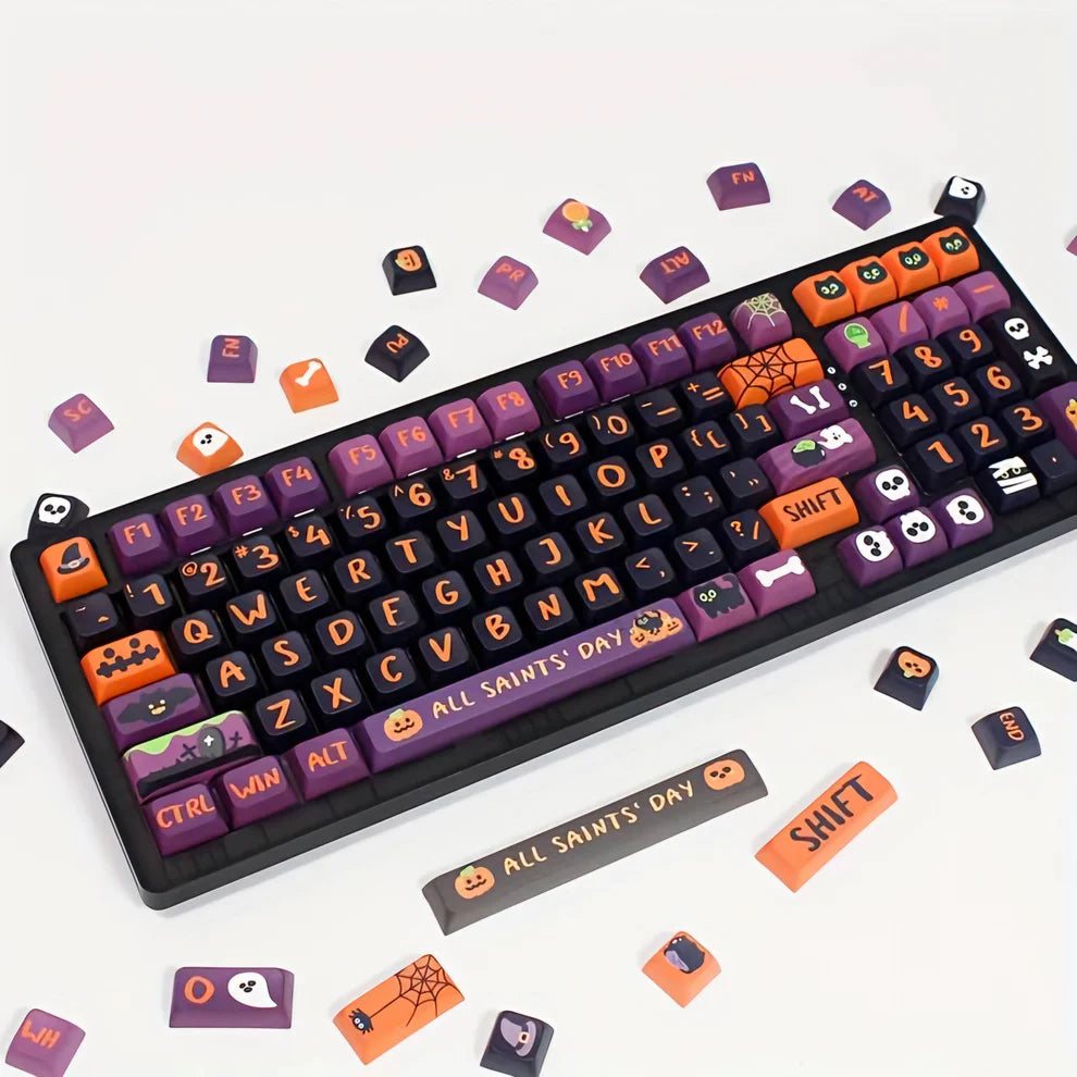 Halloween XDA Pbt Keycaps
