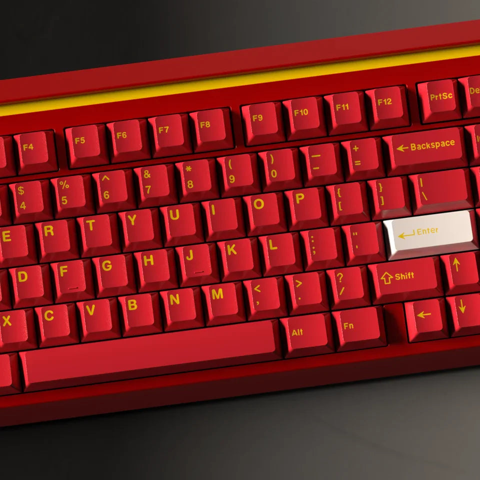 Classic Red Quality Cherry Doubleshot PBT Keycaps
