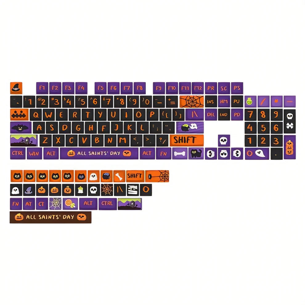 Halloween XDA Pbt Keycaps