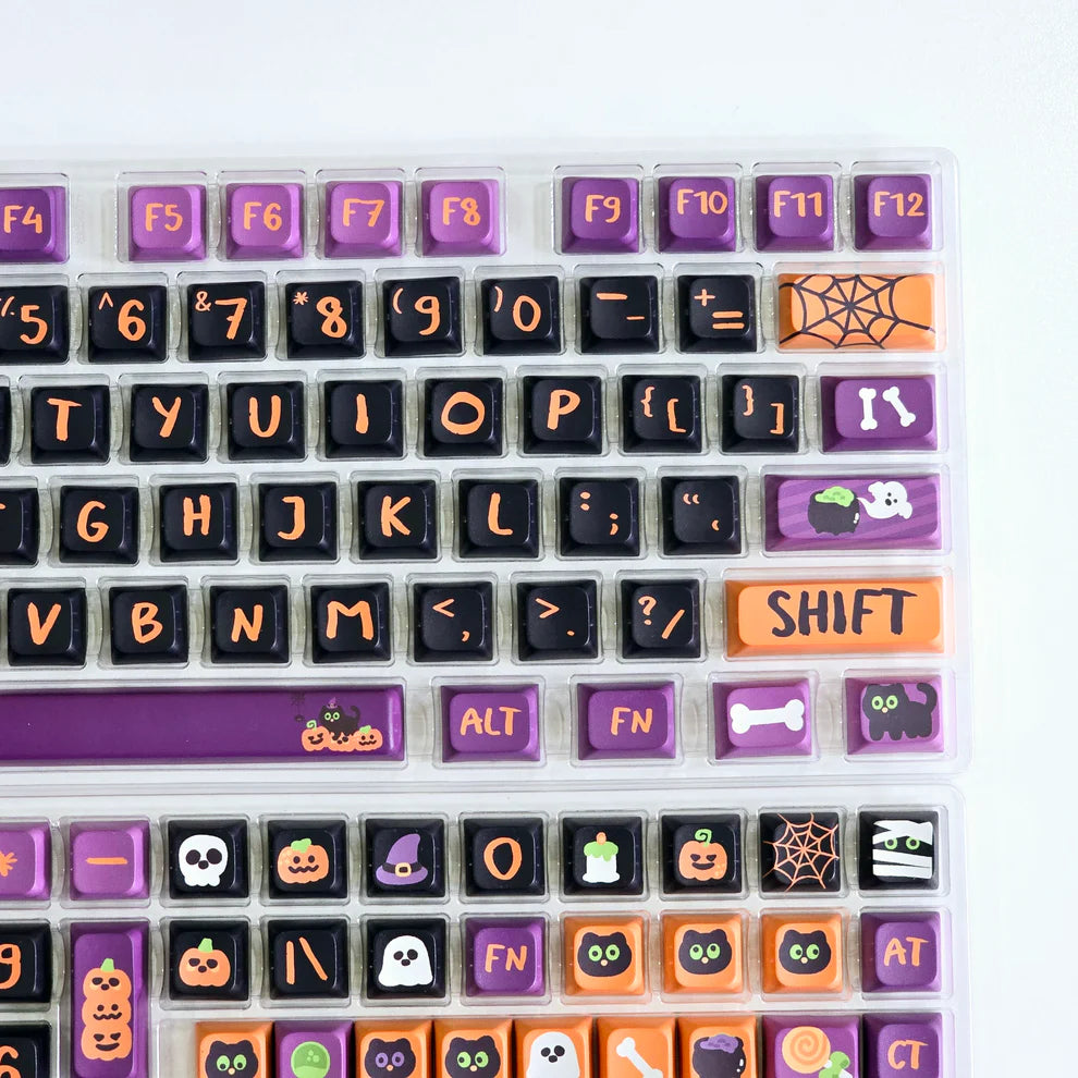 Halloween XDA Pbt Keycaps